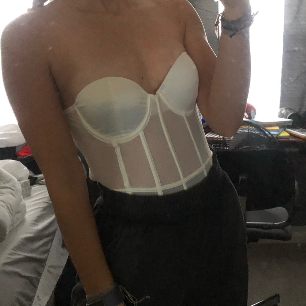 nasty gal corset top/lingerie